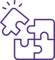 Interlocking jigsaw puzzle pieces